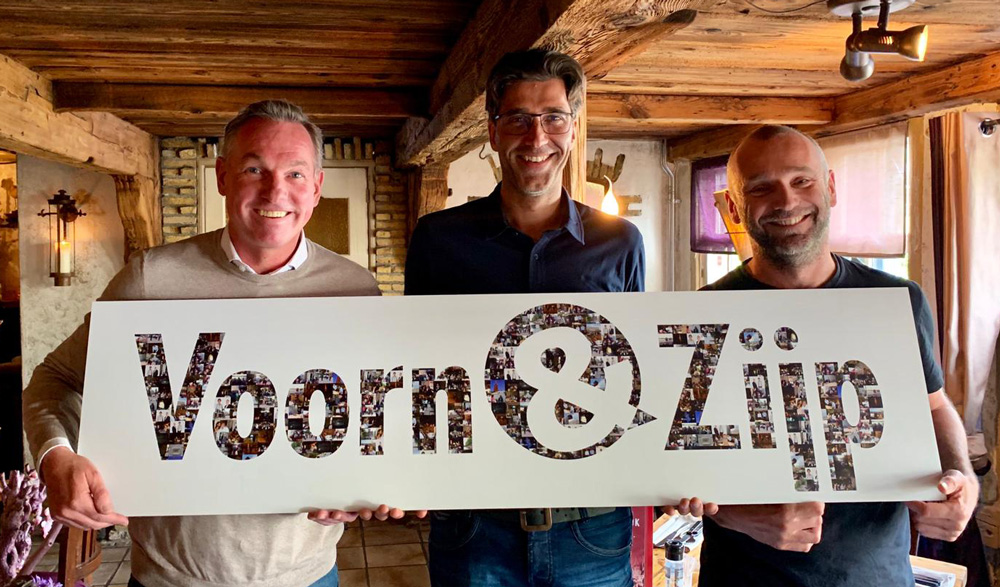 Eduard Voorn, Roland Zijp en Alex Blanker van Voorn & Zijp